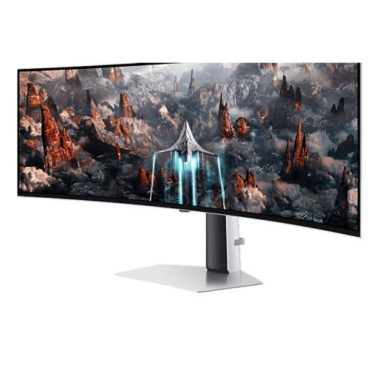จอ Samsung Odyssey G9 LS49CG934SEXXT 49" DQHD 240Hz Curved Gaming OLED 2K สามารถออกใบกำกับภาษีได้