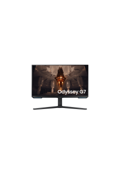 จอ Samsung Odyssey G7 LS32BG702EEXXT 32" IPS 4K 144Hz 3840 x 2160,1ms,G-Sync Compatible,Freesync Premium Pro (HDMI,DP,Audio)