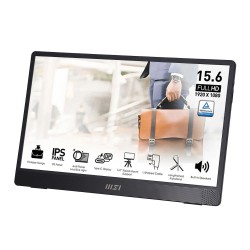 จอ Monitor MSI Pro MP161 E2U Portable 15.6" FHD IPS Speakers สามารถออกใบกำกับภาษีได้
