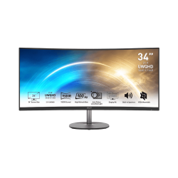 จอ Monitor MSI PRO MP341CQ 34" VA 2K 100Hz.1ms.(3440x1440) สามารถออกใบกำกับภาษีได้