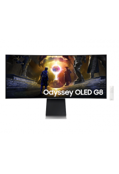 จอ Monitor Samsung Odyssey G8 G85SD LS34DG850SEXXT 34" OLED 2K 175Hz Curved Gaming 3440x1440,21:9,0.03ms, FreeSync Premium Pro สามารถออกใบกำกับภาษีได้