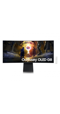 จอ Monitor Samsung Odyssey G8 G85SD LS34DG850SEXXT 34" OLED 2K 175Hz Curved Gaming 3440x1440,21:9,0.03ms, FreeSync Premium Pro สามารถออกใบกำกับภาษีได้