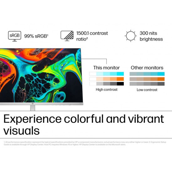 จอ Monitor HP Series 5 524SW 23.8" IPS FHD 100Hz 5ms สามารถออกใบกำกับภาษีได้