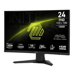 จอ Monitor MSI MAG 244C 23.6" VA FHD Curve 180Hz,1ms,16:9, Adaptive Sync สามารถออกใบกำกับภาษีได้