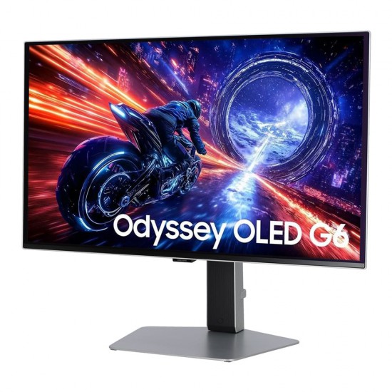 จอ Monitor Samsung Odyssey G6 LS27FG602SEXXT 27" OLED 2K 500Hz 2560x1440,0.03ms,FreeSync Premium Pro,NVIDIA G-Sync สามารถออกใบกำกับภาษีได้