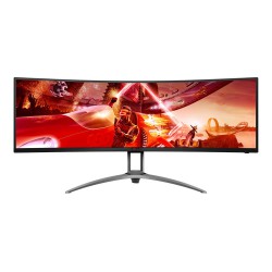 จอ Monitor AOC AG493UCX2/67 49" Curved Gaming VA 1ms. 165Hz 2K(5120x1440) สามารถออกใบกำกับภาษีได้