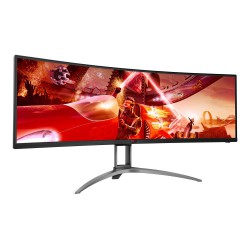 จอ Monitor AOC AG493UCX2/67 49" Curved Gaming VA 1ms. 165Hz 2K(5120x1440) สามารถออกใบกำกับภาษีได้