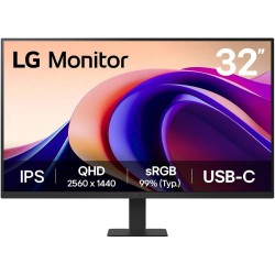 จอ Monitor LG 32U631A-B 31.5" IPS 100Hz 2K 5ms.16:9 สามารถออกใบกำกับภาษีได้