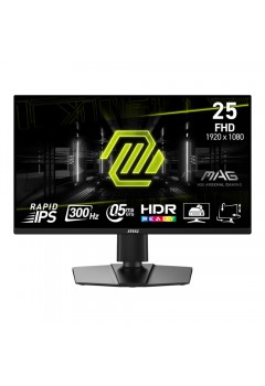 จอ Monitor MSI MAG 255PXF 24.5" Rapid IPS FHD 300Hz,0.5ms,16:9,FreeSync สามารถออกใบกำกับภาษีได้