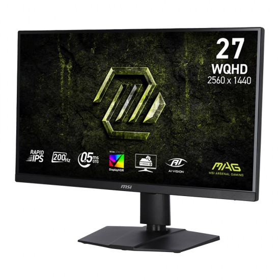  จอ Monitor MSI G274QPF-E20 27" WQHD 2K IPS Gaming 200Hz.0.5ms. Freesync Premium สามารถออกใบกำกับภาษีได้