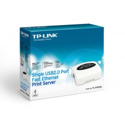 PRINT SERVER TP-LINK TL-PS110U 10/100 Single USB2.0 Port Fast Ethernat