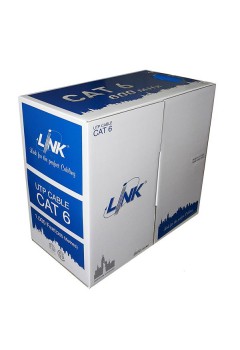 LAN CABLE AMP UTP CAT6 Outdoor 23AWG PE Jacket Black (กล่อง 305 ม./1,000ft.)