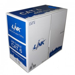 LAN CABLE LINK UTP CAT5E (US-9015LSZH) Low Smoke Zero Halogen (กล่อง 305 ม./1,000ft.)