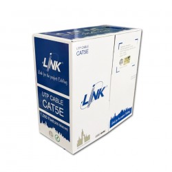 LAN CABLE LINK UTP CAT6 (US-9116LSZH) Low Smoke Zero Halogen (กล่อง 305 ม./1,000ft.)