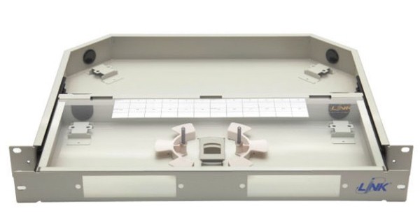 CABLE FIBER LINK UF-2012A 6-24Port F.O.Rack Mount Drawer