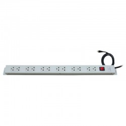 Powerline Wall Rack 12 Outlet Universal มี Surge(G7-00012)