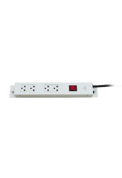 Powerline Wall Rack 4 Outlet Universal มี Surge (G7-00004)
