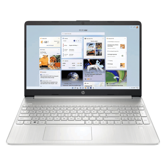 Notebook HP 15s-fq5308TU (Natural silver) ลงโปรแกรมพร้อมใช้งาน/สามารถออกใบกำกับภาษีได้