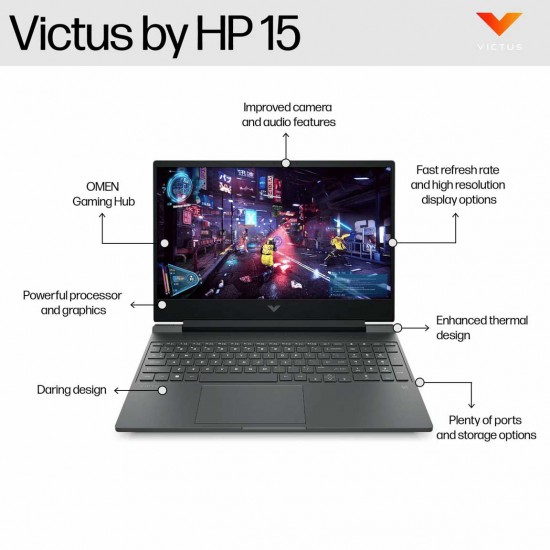 Notebook HP Victus 15-fb2105AX (Mica Silver) สามารถอออกใบกำกับภาษีได้