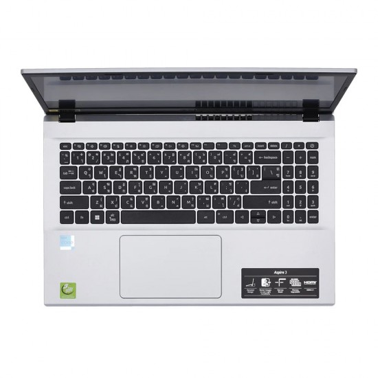 โน๊ตบุ๊ค Notebook Acer Aspire 3 A315-59-32GC (Pure Silver) สามารถออกใบกำกับภาษีได้/ลงโปรแกรมพร้อมใช้งาน