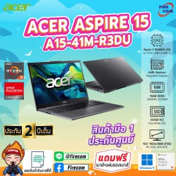 Notebook Acer Aspire A15-41M-R3DU (Steel Gray) ลงโปรแกรมพร้อมใช้งาน/สามารถออกใบกำกับภาษีได้