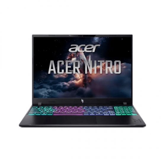 โน๊ตบุ๊ค Notebook Acer Nitro V16 AI ANV16-A7-R5XH (Obsidian Black) NH.U3DST.001 ลงโปรแกรมพร้อมใช้งาน/สามารถออกใบกำกับภาษีได้
