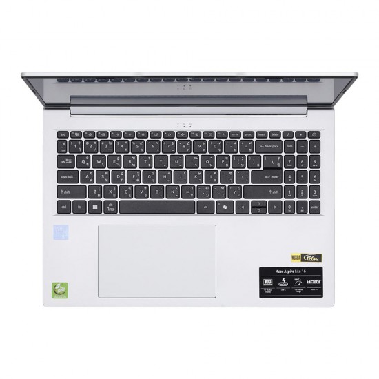 โน๊ตบุ๊ค Notebook Acer Aspire Lite 16 AL16-74P-70YQ (Light Silver) ลงโปรแกรมพร้อมใช้งาน/สามารถออกใบกำกับภาษีได้
