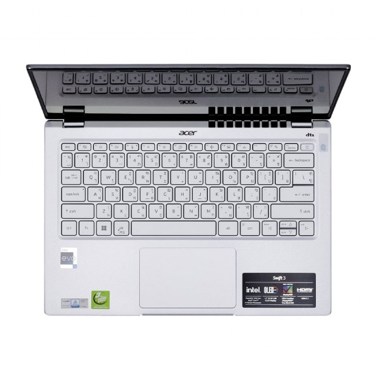 NOTEBOOK ACER SWIFT 3 SF314-71-50E8 (STEEL GRAY) ลงโปรแกรมพร้อมใช้งาน/สามารถออกใบกำกับภาษีได้