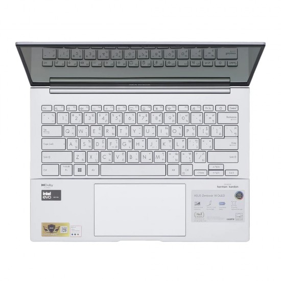 โน๊ตบุ๊ค Notebook Asus Vivobook 14 OLED UX3405MA-PP533WF (Foggy Silver) สามารถออกใบกำกับภาษีได้/ลงโปรแกรมพร้อมใช้งาน