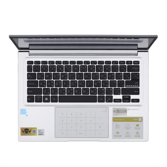 โน๊ตบุ๊ค Notebook Asus Vivobook 14 X1405VA-LY557WA (Cool Silver) สามารถออกใบกำกับภาษีได้/ลงโปรแกรมพร้อมใช้งาน