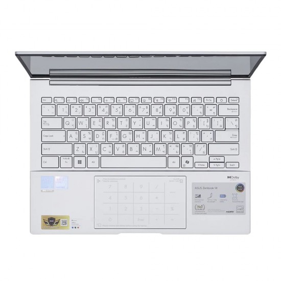 โน๊ตบุ๊ค Notebook Asus Zenbook 14 UX3405CA-SILVER971WA (Foggy Silver) สามารถออกใบกำกับภาษีได้/ลงโปรแกรมพร้อมใช้งาน