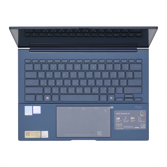 Notebook Asus Zenbook 14 UX3405CA-PZ512WA (Ponder Blue) ลงโปรแกรมพร้อมใช้งาน/สามารถออกใบกำกับภาษีได้