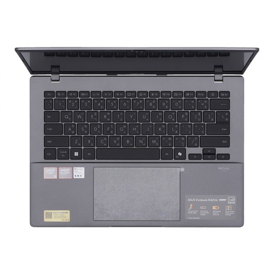 Notebook Asus Vivobook S14 D3407HA-LY542WA (Matte Gray) ลงโปรแกรมพร้อมใช้งาน/สามารถออกใบกำกับภาษีได้
