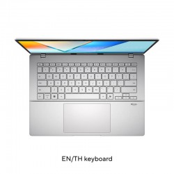 โน๊ตบุ๊ค Notebook Asus Vivobook S14 S3407QA-OLED053WA (Cool Silver) ลงโปรแกรมพร้อมใช้งาน/สามารถออกใบกำกับภาษีได้