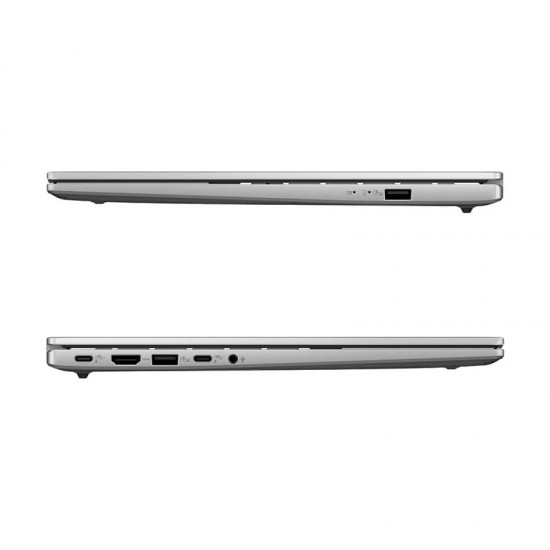 โน๊ตบุ๊ค Notebook Asus Vivobook S14 S3407QA-OLED053WA (Cool Silver) ลงโปรแกรมพร้อมใช้งาน/สามารถออกใบกำกับภาษีได้