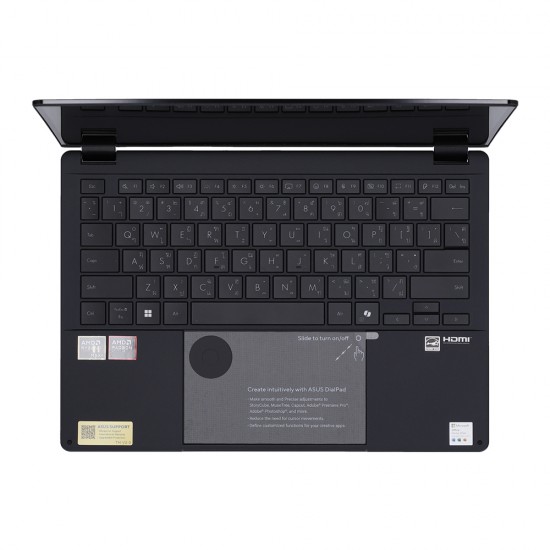 โน๊ตบุ๊ค NOTEBOOK ASUS PROART PX13 HN7306EA-LX019WA (NANO BLACK) ลงโปรแกรมพร้อมใช้งาน/สามารถออกใบกำกับภาษีได้