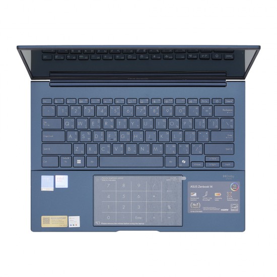 Notebook Asus Zenbook 14 UX3405CA-BLUE532WA (Ponder Blue) ลงโปรแกรมพร้อมใช้งาน/สามารถออกใบกำกับภาษีได้