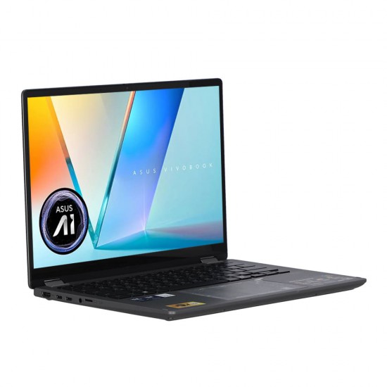 Notebook Asus Vivobook 14 FLIP TP3407SA-QL727WA (Matte Gray) ลงโปรแกรมพร้อมใช้งาน/สามารถออกใบกำกับภาษีได้