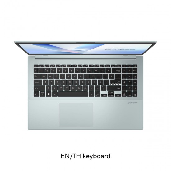 โน๊ตบุ๊ค Notebook Asus Vivobook Go 15 E1504TA-GREEN182WA (Green Gray) ลงโปรแกรมพร้อมใช้งาน/สามารถออกใบกำกับภาษีได้