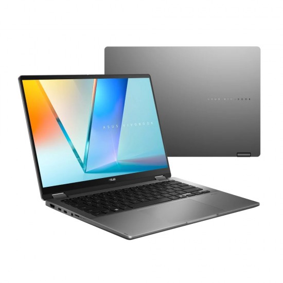 โน๊ตบุ๊ค Notebook Asus Vivobook 14 Flip TP3407AA-SG778WA (Matte Gray) ลงโปรแกรมพร้อมใช้งาน/สามารถออกใบกำกับภาษีได้