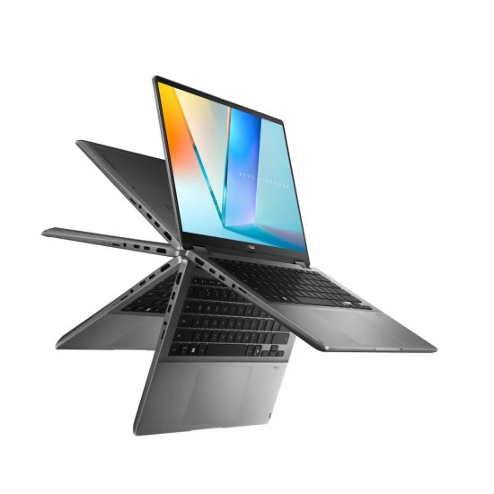 โน๊ตบุ๊ค Notebook Asus Vivobook 14 Flip TP3407AA-SG778WA (Matte Gray) ลงโปรแกรมพร้อมใช้งาน/สามารถออกใบกำกับภาษีได้