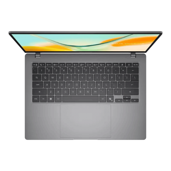 โน๊ตบุ๊ค Notebook Asus Vivobook S14 S5408QA-OLED073WA (Matte Gray) ลงโปรแกรมพร้อมใช้งาน/สามารถออกใบกำกับภาษีได้
