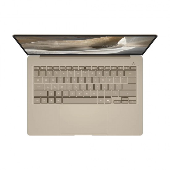 โน๊ตบุ๊ค Notebook Asus Zenbook A14 UX3407NA-QD019WA (Beige) ลงโปรแกรมพร้อมใช้งาน/สามารถออกใบกำกับภาษีได้
