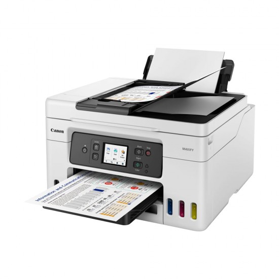 ปริ้นเตอร์ PRINTER CANON MAXIFY Efficient GX4070 Inktank Multifunction Wi-Fi, Wireless, Bluetooth, USB, Lan  สามารถออกใบกำกับภาษีได้