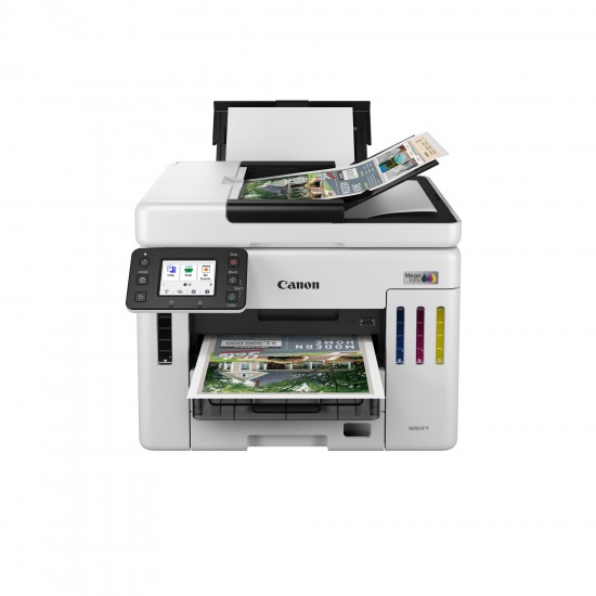 ปริ้นเตอร์ PRINTER Canon Maxify GX7170 Ink Tank Print,Scan,Copy,Fax (AirPrint,LAN,WiFi) สามารถออกใบกำกับภาษีได้