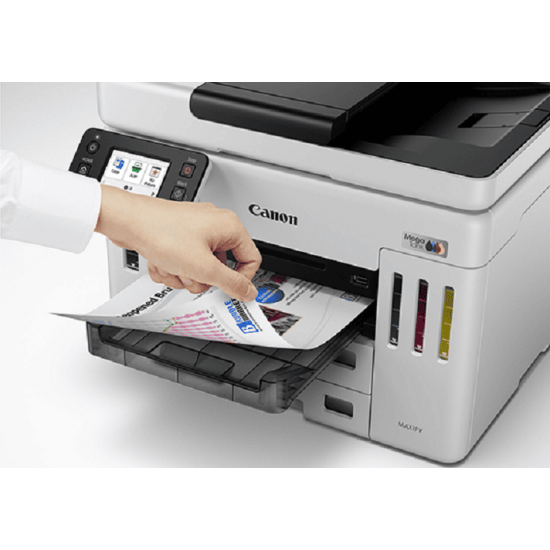 ปริ้นเตอร์ PRINTER Canon Maxify GX7170 Ink Tank Print,Scan,Copy,Fax (AirPrint,LAN,WiFi) สามารถออกใบกำกับภาษีได้