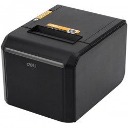 เครื่องพิมพ์ใบเสร็จ PRINTER Deli DLI-S302 Black Direct thermal Receipt Printer USB,Cashbox,Bluetooth สามารถออกใบกำกับภาษีได้