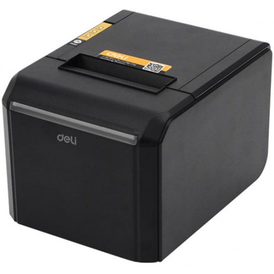 เครื่องพิมพ์ใบเสร็จ PRINTER Deli DLI-S302 Black Direct thermal Receipt Printer USB,Cashbox,Bluetooth สามารถออกใบกำกับภาษีได้