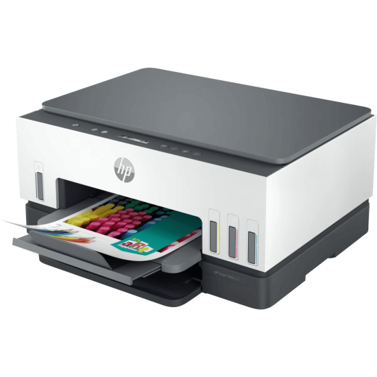ปริ้นเตอร์ PRINTER Hp Smart Tank 670 All In One Hi-Speed USB 2.0,Wi-Fi,Bluetooth สามารถออกใบกำกับภาษีได้