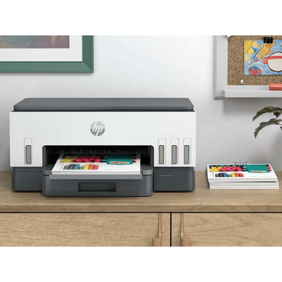 ปริ้นเตอร์ PRINTER Hp Smart Tank 670 All In One Hi-Speed USB 2.0,Wi-Fi,Bluetooth สามารถออกใบกำกับภาษีได้